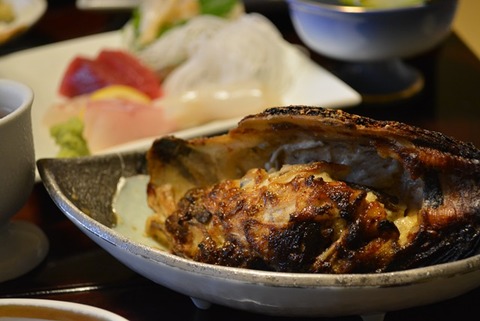 佐渡みなみ旅館牡蠣の天ぷら