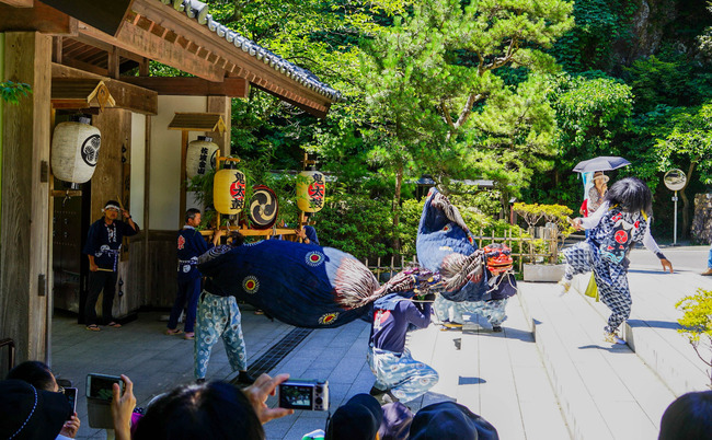 佐渡金山で鬼太鼓3