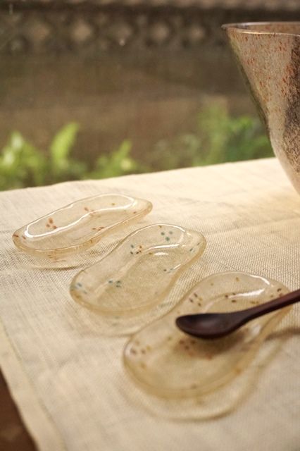 佐渡戸田かおりさんガラス工房６