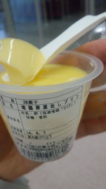 地鶏卵窯だしプリン
