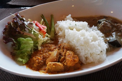 佐渡えんやMycafeカレー