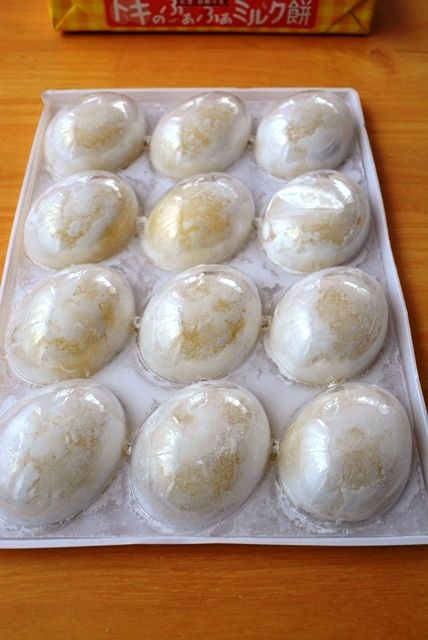 お土産 佐渡産牛乳 佐渡海洋深層水を使ったトキのふぁふぁミルク餅 佐渡旅 Sadotabi