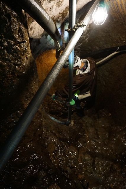 佐渡金山山師探検コース南沢疎水坑5
