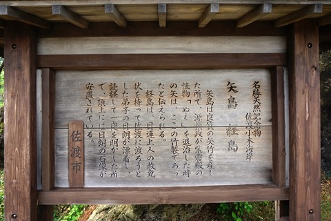 佐渡たらい舟体験矢島経島２