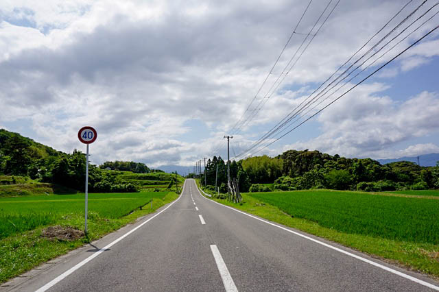 佐渡の道路