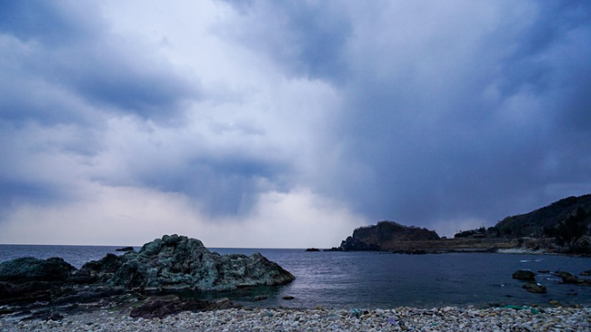 弁慶のはさみ岩１