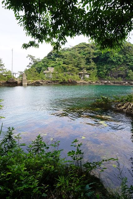 佐渡たらい舟体験矢島経島８