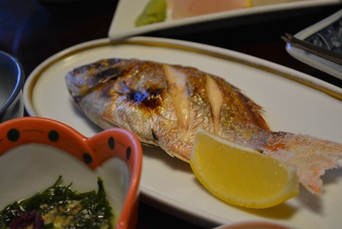 佐渡みなみ旅館焼き魚