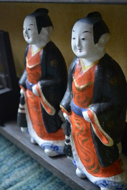 佐渡古民家風カフェ妙生庵田土人形
