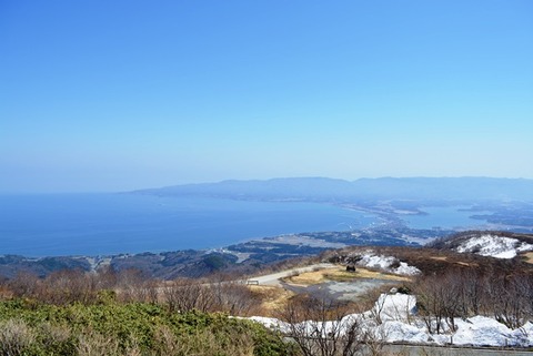 ドンデン山荘からの眺め