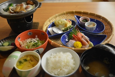 佐渡旅館相川やまき食事夕食２