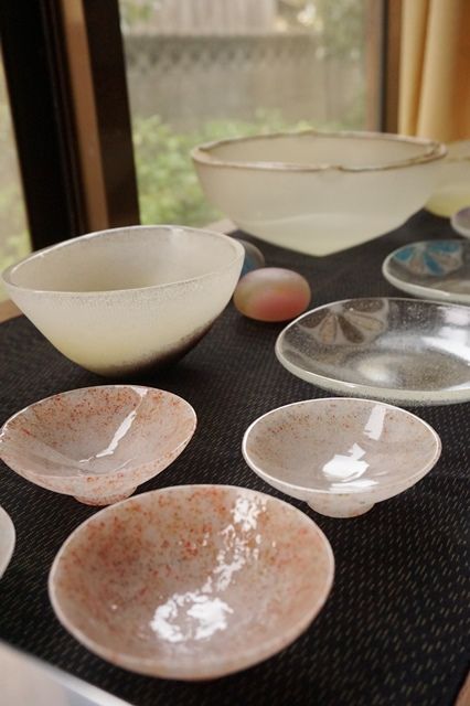 佐渡戸田かおりさんガラス工房３