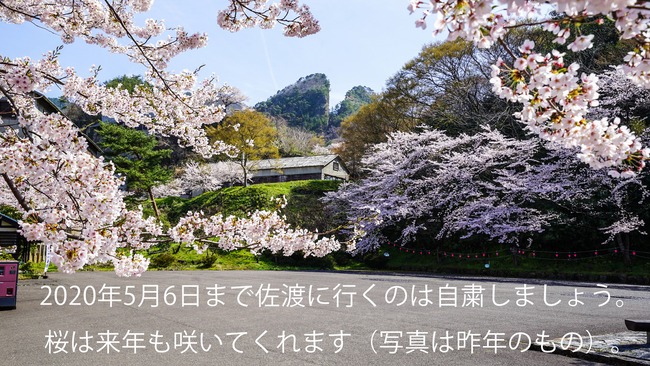 佐渡自粛