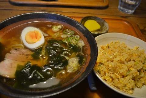 半ラーメン半チャーハンA