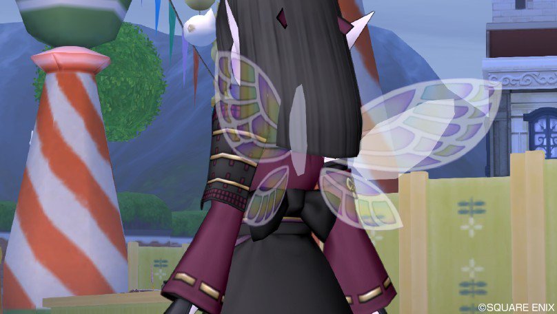 悲報 ショップのウイング装備 エルフの元からある羽が消えずｗｗｗ さっちゃんねる Dqx