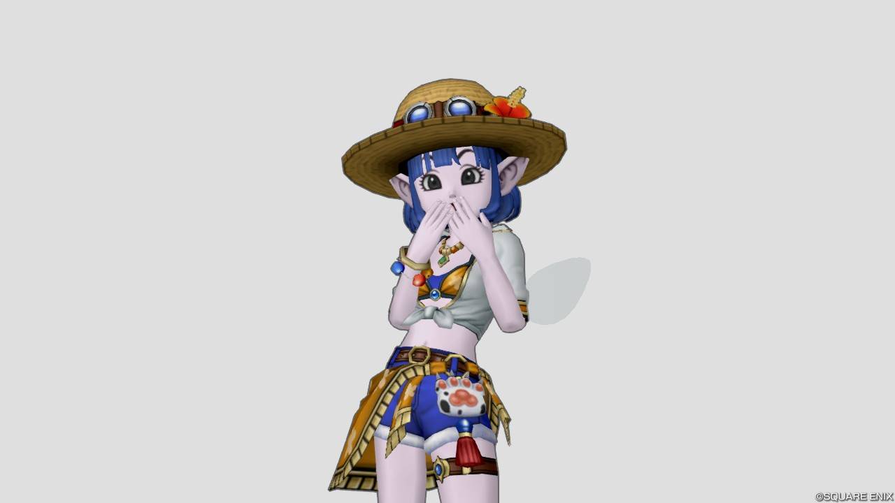 おきがえリポちゃん登場！エル子が「夏の渚のシャツセット」を着てみた