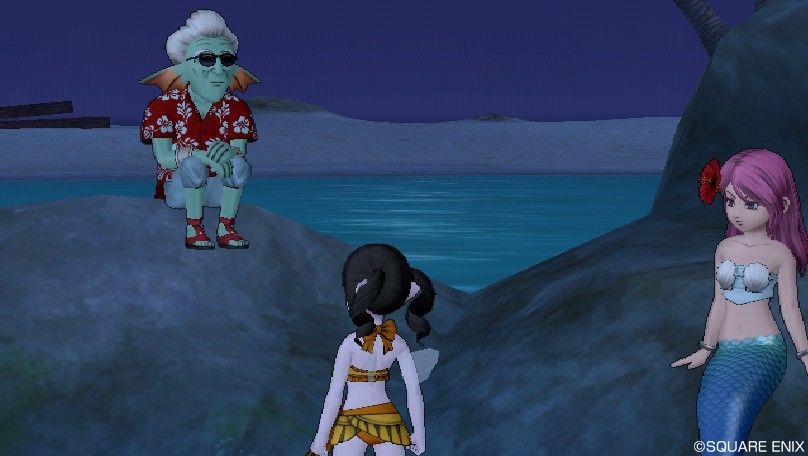 エルおじが海イベント キュララな夏休み 今年も海は大騒ぎ を攻略 ｗ ビーチで大公演 夏宵メモワール さっちゃんねる Dqx