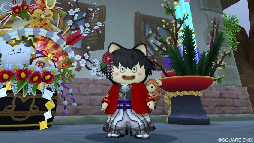 お正月イベント 着物 16 プクリポ Ver さっちゃんねる Dqx