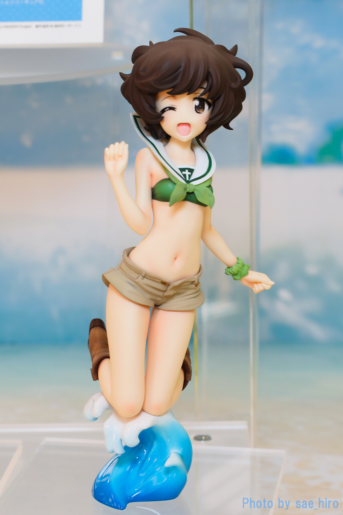 キャラグミン 1/8 すーぱーぽちゃ子 バレンタイン水着日焼けver.