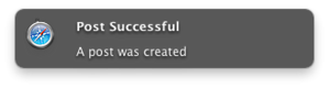 TumblKit Post Successful