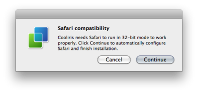 Cooliris Compatibilty