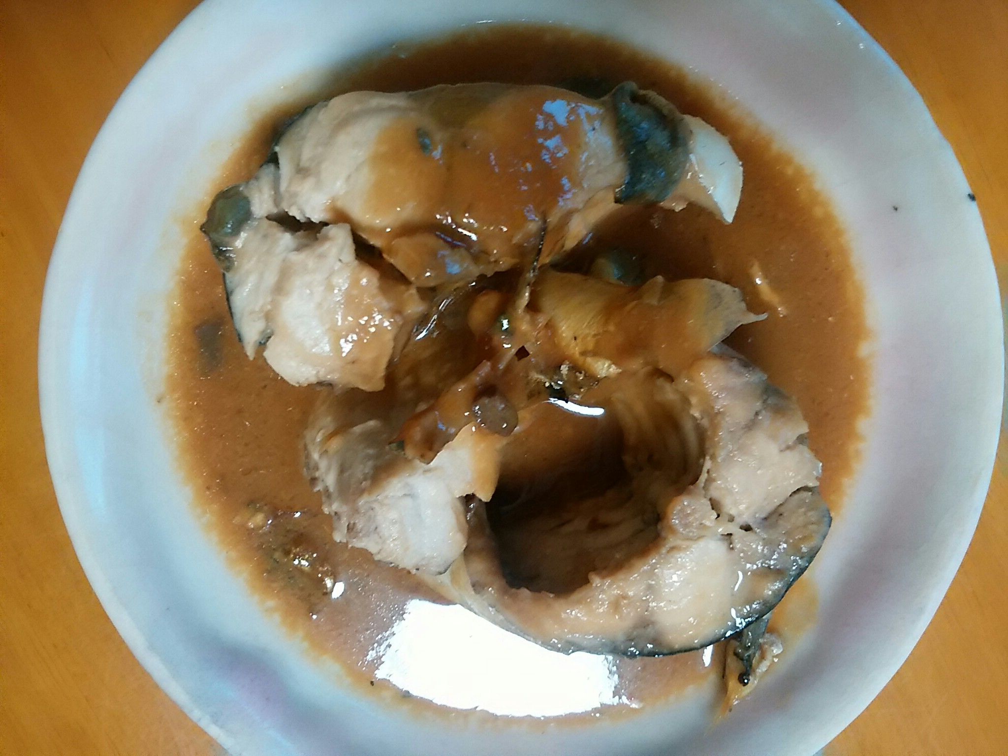サバ味噌煮とサヨリの刺身 サフジセイ 日々是好日なり仙台東照宮 サバ味噌煮とサヨリの刺身 サフジセイ 日々是好日なり仙台東照宮