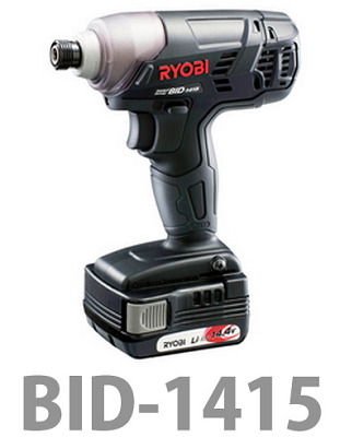 リョービ 充電式インパクトドライバ 14.4V BID1415