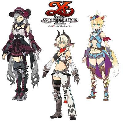Ps4 イースix Monstrum Nox Geo 人形 Amazon 猛牛 電撃 白猫 のdlc衣装デザイン画が公開される 速報 保管庫 Alt