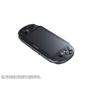 PlayStation Vita (プレイステーション ヴィータ) 3G/Wi-Fiモデル クリスタル・ブラック 限定版 (PCH-1100AB01)