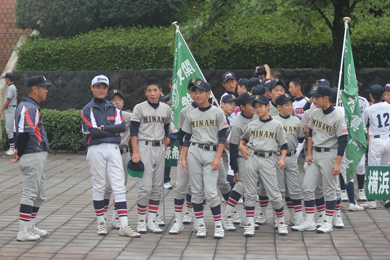 クラストカップ争奪リトルシニア南関東支部野球大会 開会式 相模原南リトルシニア