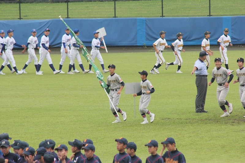 クラストカップ争奪リトルシニア南関東支部野球大会 開会式 相模原南リトルシニア