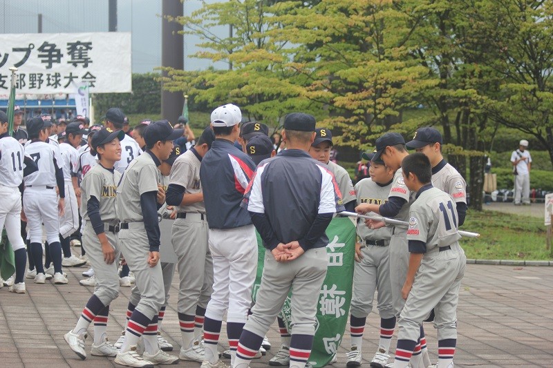 クラストカップ争奪リトルシニア南関東支部野球大会 開会式 相模原南リトルシニア