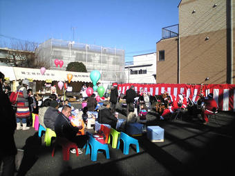 20091220富士見台駅北口広場