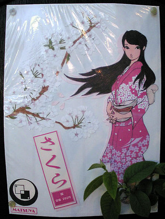 20100418 都立家政 中野区若宮 松屋 柏餅 かしわ餅