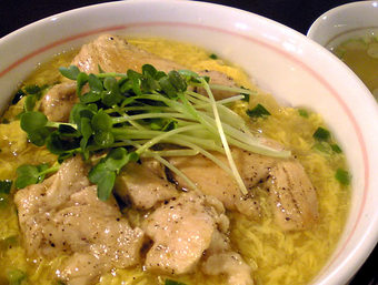 20100314鷺ノ宮駅前カフェ カフェ・ランダーブルー 鷺宮3丁目 親子丼