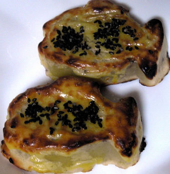 20100613 焼きサツマイモ餡 スイートポテト ちゃっきり屋 たい焼き 鷺宮4丁目