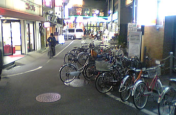 20061103鷺ノ宮駅前