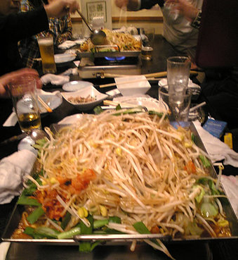 20100306 ほるもん善 鷺宮3丁目 中杉通り 鉄板鍋 ちりとり鍋 03