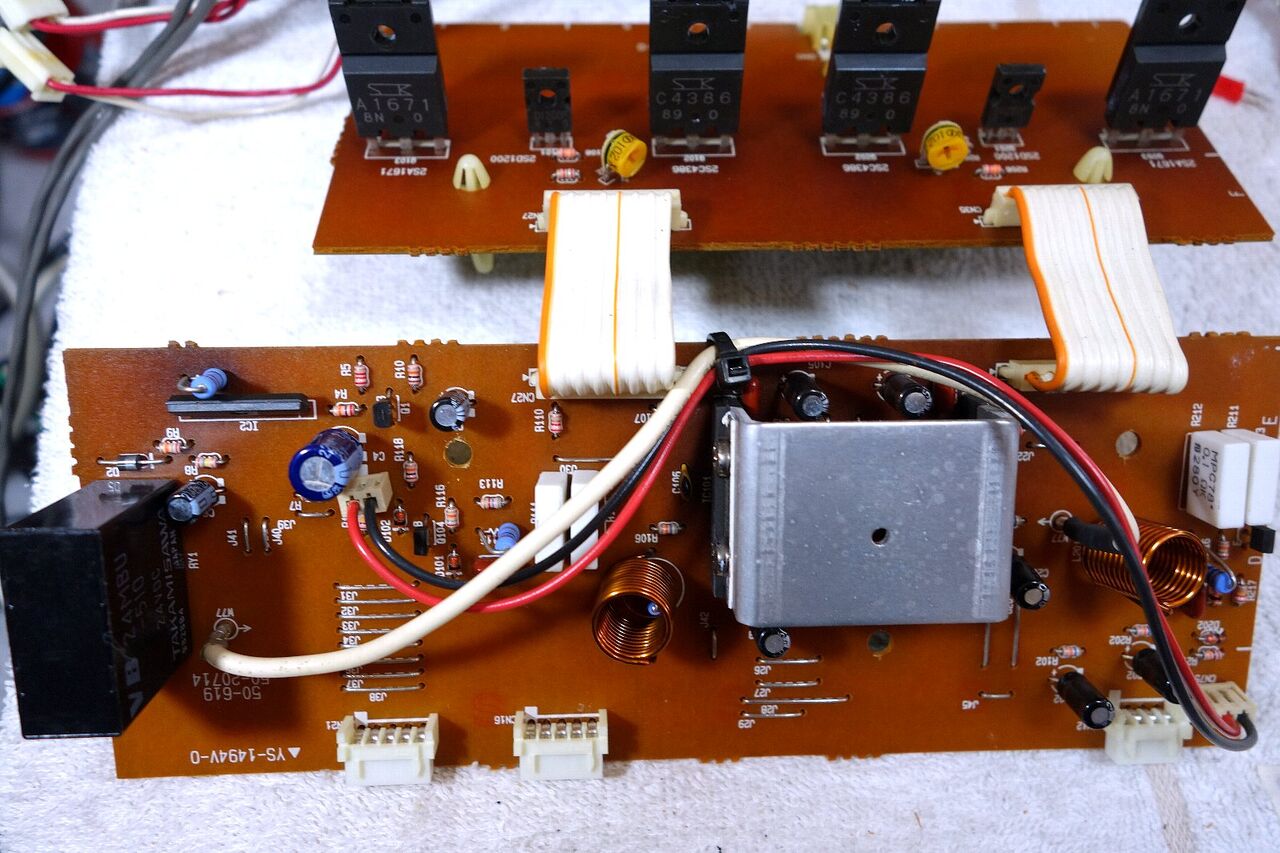 YAMAHA　FE-50    メイン基板 YAMAHA FE-50 メイン基板