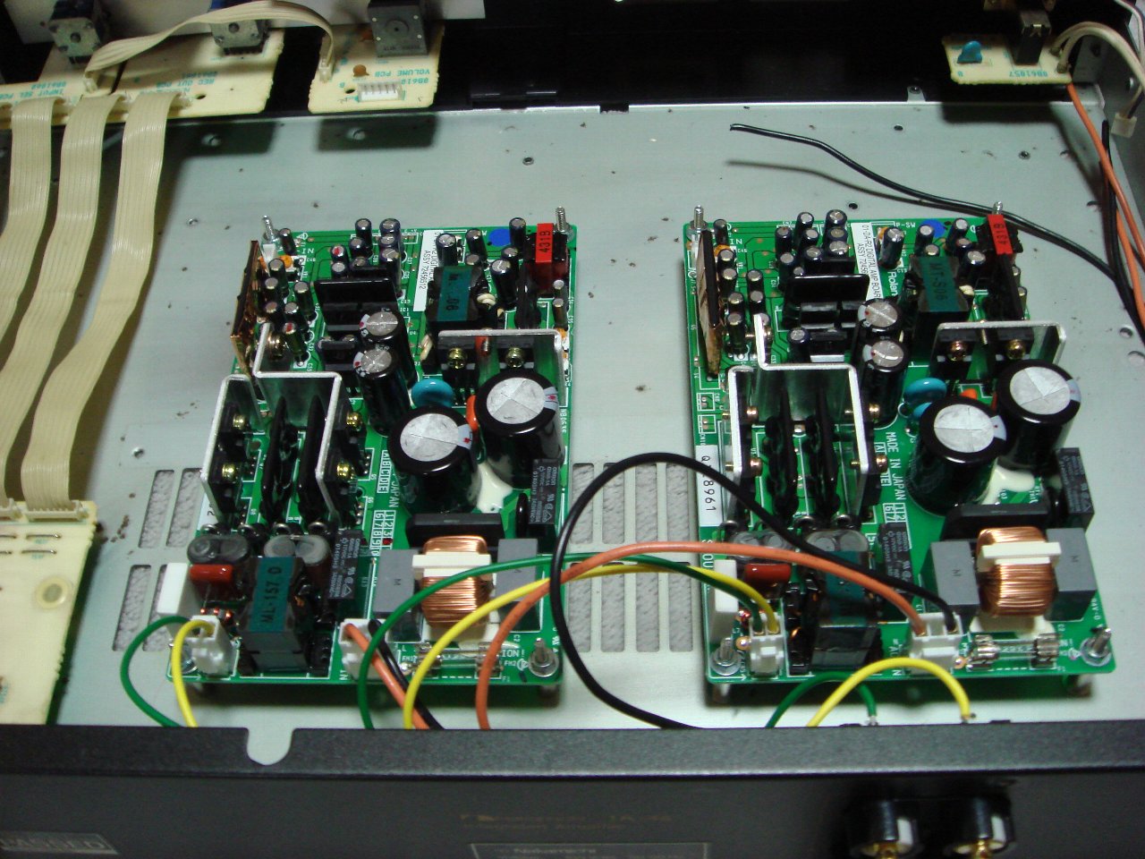 Nakamichi IA-4s をデジタルアンプにカスタマイズ : アンプ Nakamichi IA-4s をデジタルアンプにカスタマイズ : アンプ