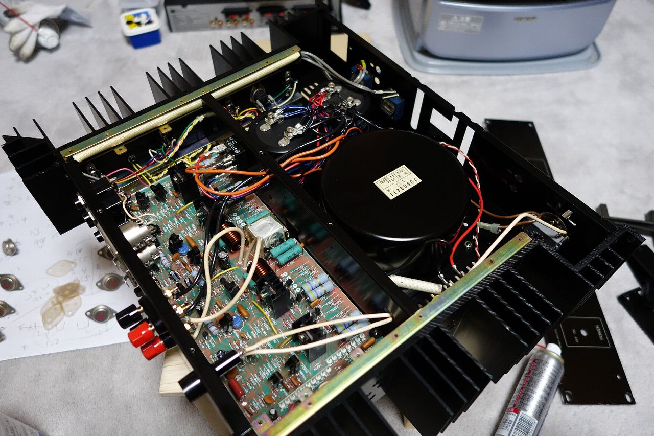 ARIA SA-4300のリフレッシュ : アンプジャンカーのblog