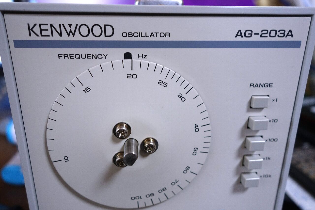 KENWOOD AG-203A の動作確認してみました : アンプジャンカーのblog