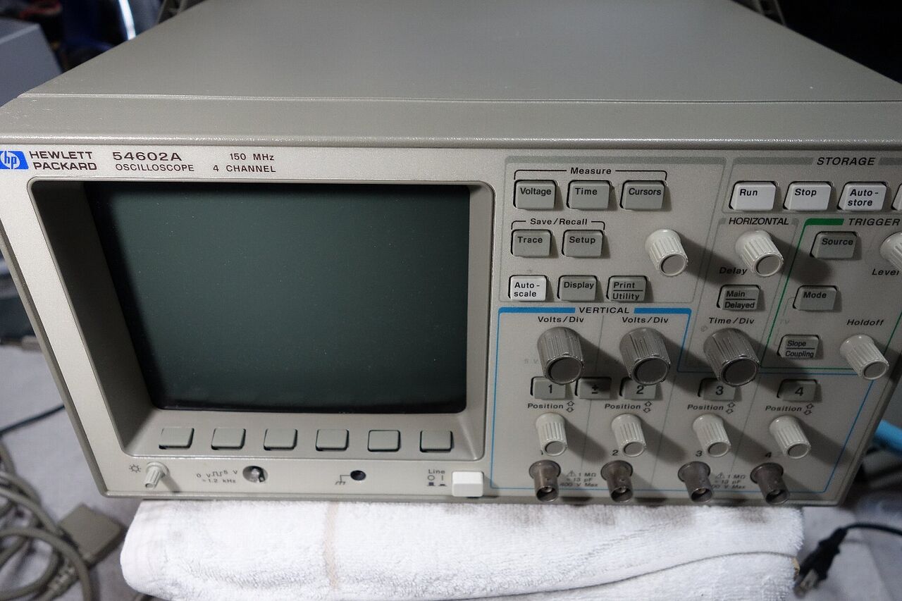 HEWLETT PACKARD 54602A ジャンクが届きました : アンプジャンカーのblog