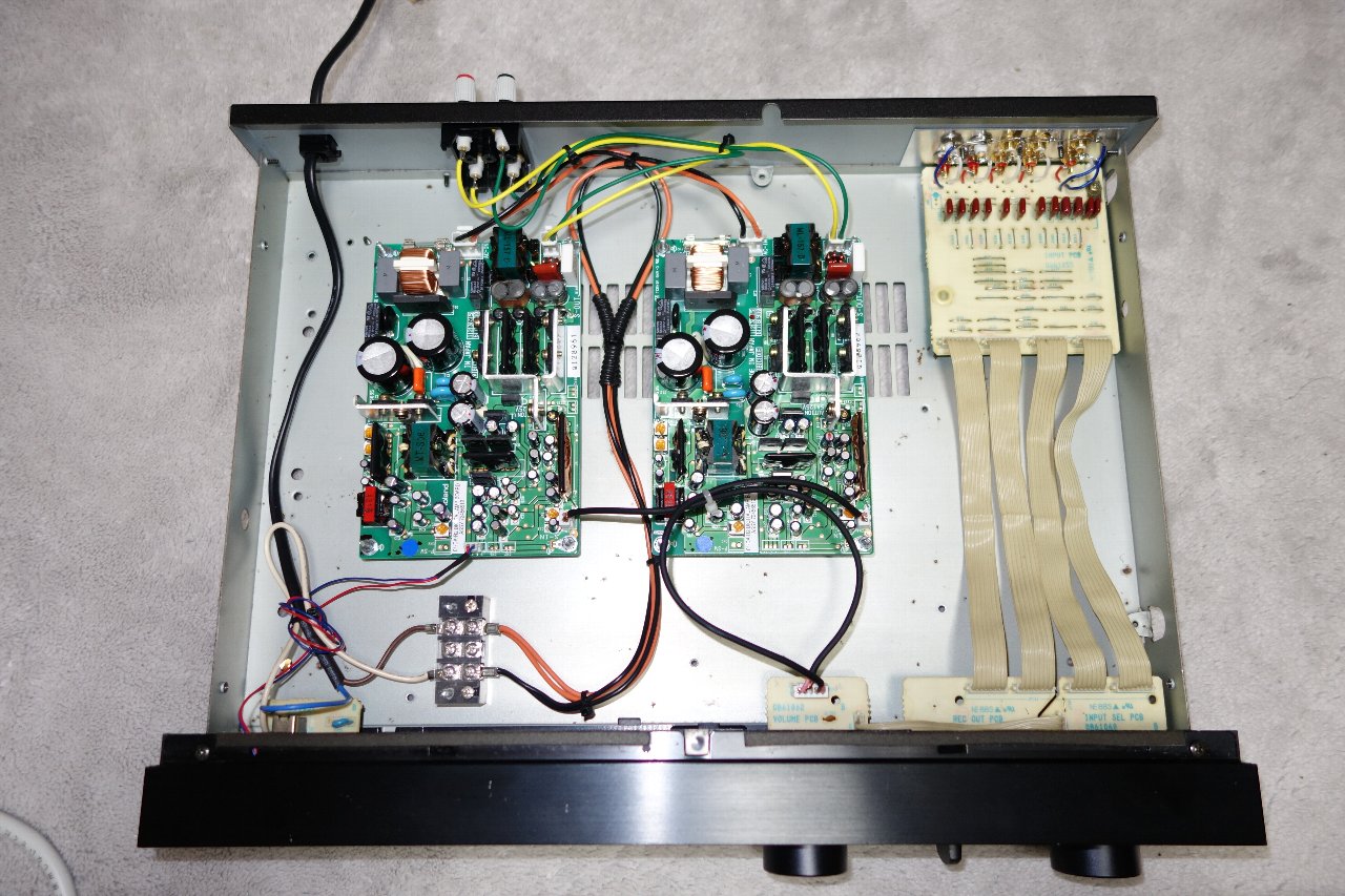 Nakamichi IA-4s をデジタルアンプにカスタマイズ : アンプ Nakamichi IA-4s をデジタルアンプにカスタマイズ : アンプ