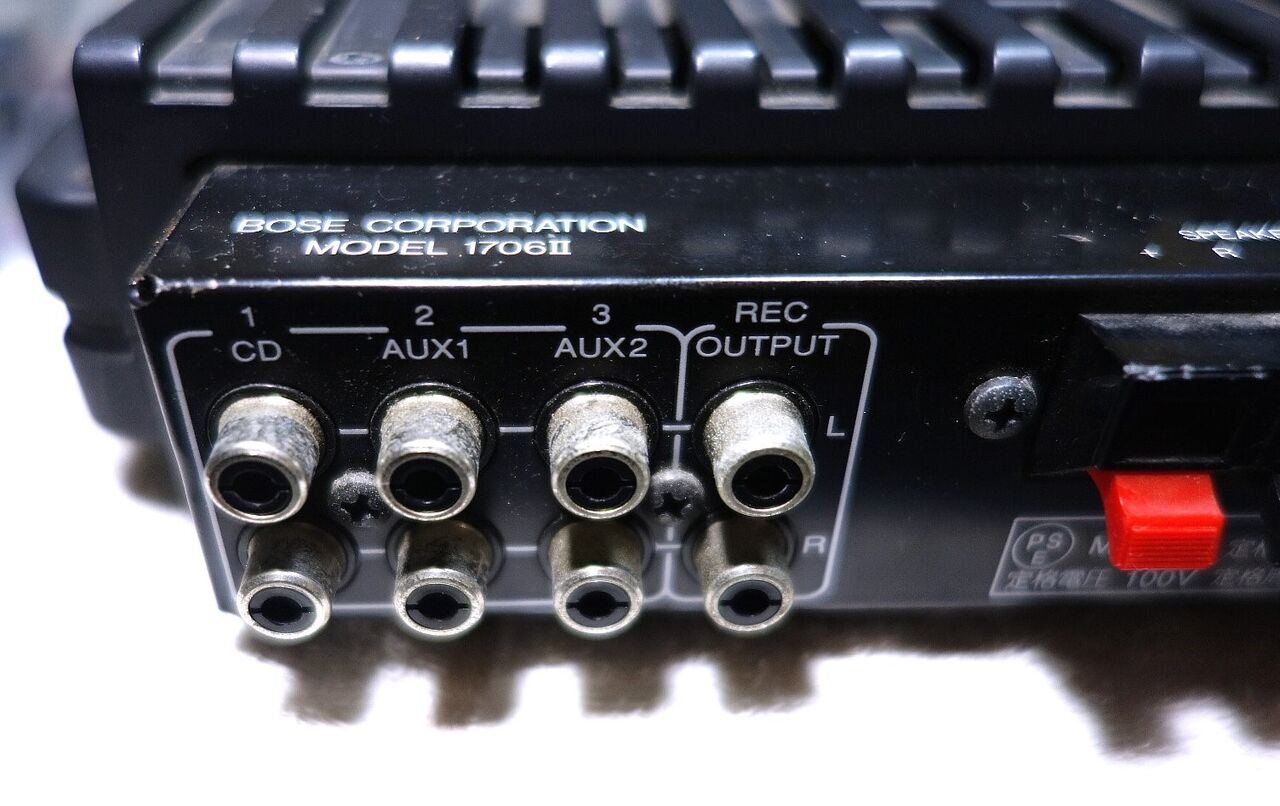 BOSE 1706Ⅱ ジャンクを入手しました : アンプジャンカーのblog BOSE 1706Ⅱ ジャンクを入手しました : アンプジャンカーのblog