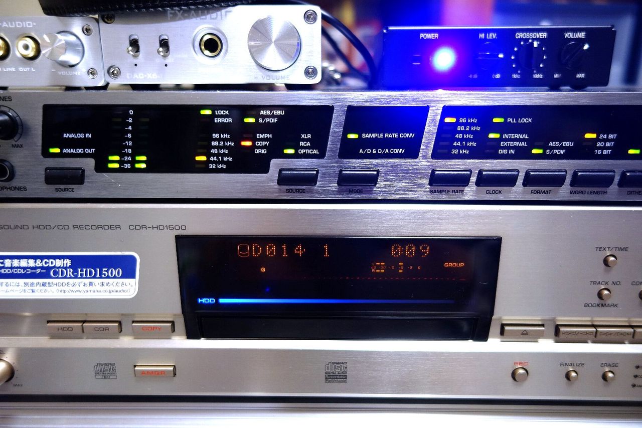 YAMAHA CDR-HD1500 のピックアップ交換しました : アンプジャン YAMAHA CDR-HD1500 のピックアップ交換しました : アンプジャン