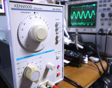 KENWOOD ケンウッド AG-203A オシレータOSCILLATOR発振器 KENWOOD ケンウッド AG-203A オシレータOSCILLATOR発振器