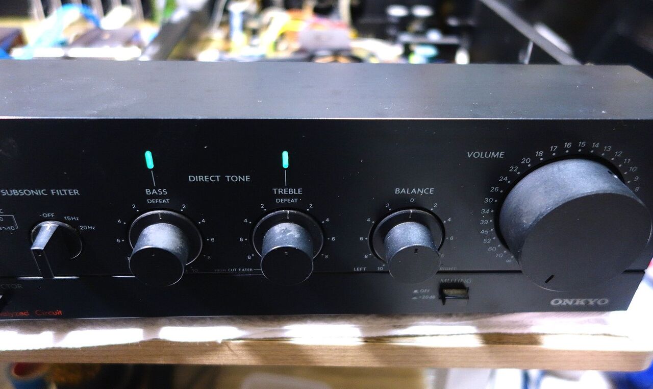 ONKYO integra P-306R ジャンクをレストアしてみます : アンプ ONKYO integra P-306R ジャンクをレストアしてみます : アンプ