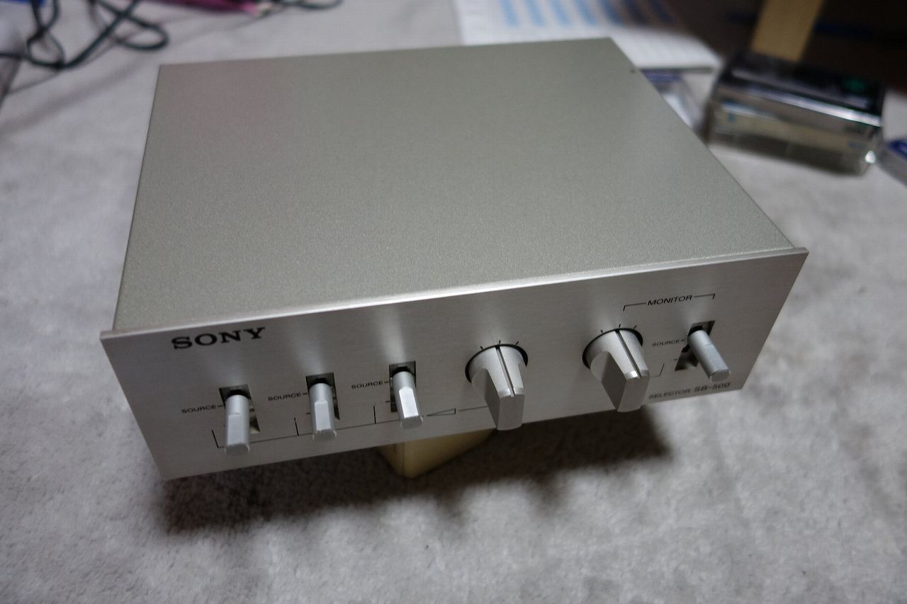 SONY SB-500 をリフレッシュしました : アンプジャンカーのblog SONY SB-500 をリフレッシュしました : アンプジャンカーのblog