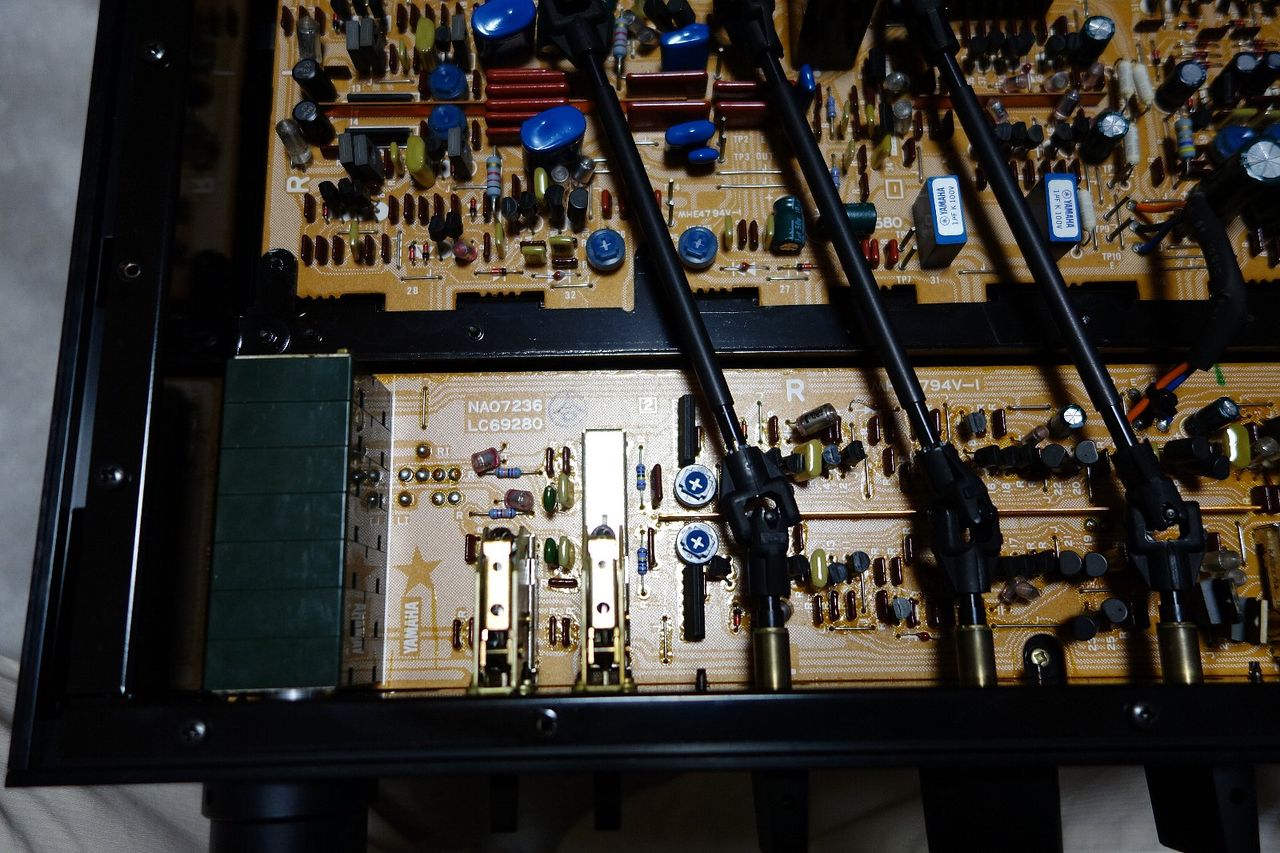 YAMAHA C-2a の内部をチェックしました : アンプジャンカーのblog